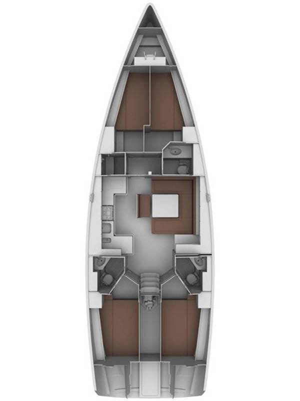 Noleggio barche Lefkáda economico Cruiser 45