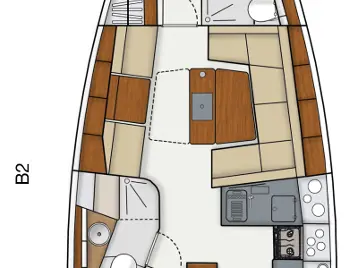 Noleggio Barca a vela a Castelli – Hanse Hanse 415