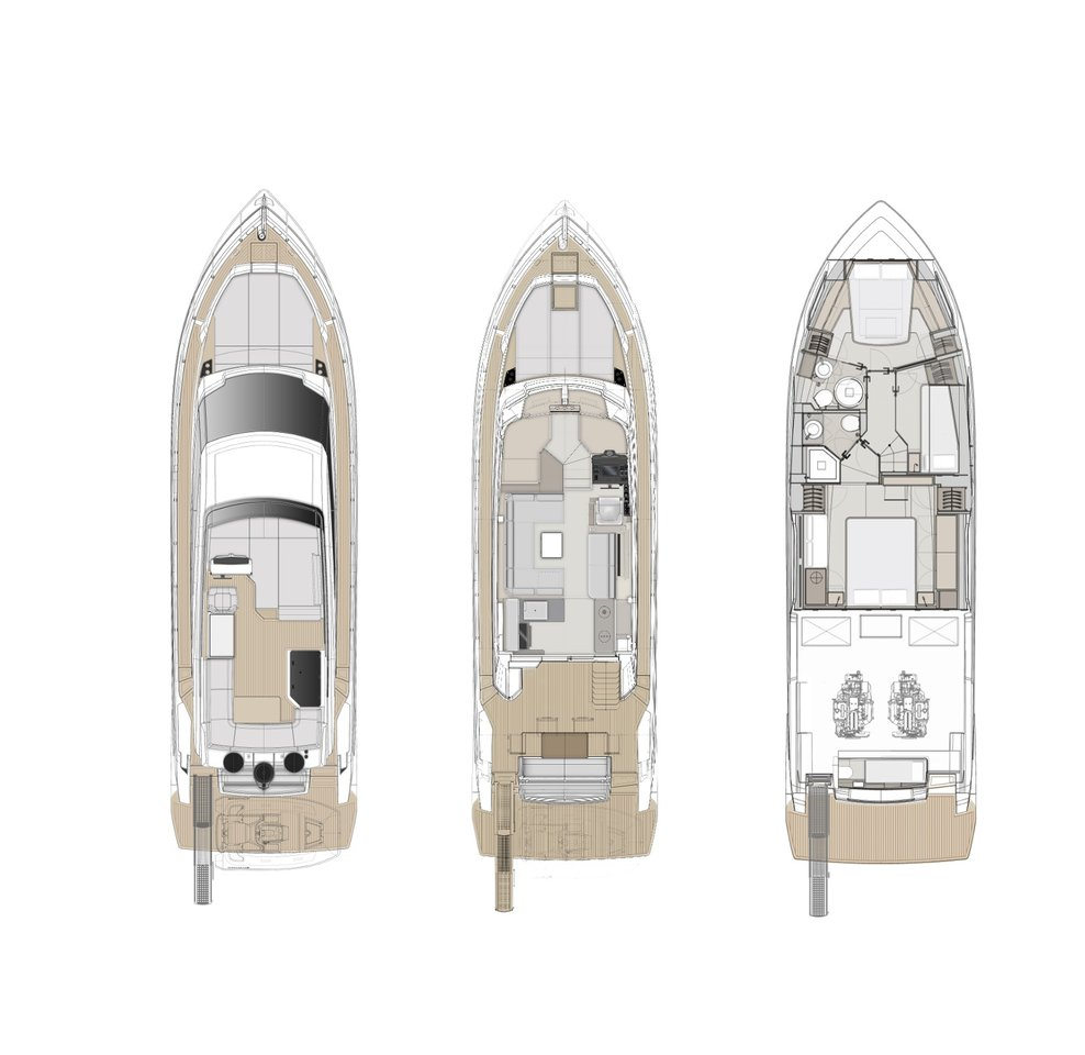 Noleggiare una Ferretti Ferretti Yachts 500 - 3 + 1 cab a Sukošan