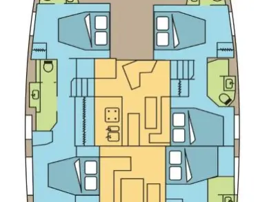 Noleggio Catamarano a Pozzuoli – Fountaine Pajot Fountaine Pajot Aura 51 SMART ELECTRIC - 5 cab.