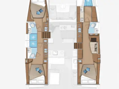 Noleggio barche Lagoon Lagoon 46 a Road Town su Samboat