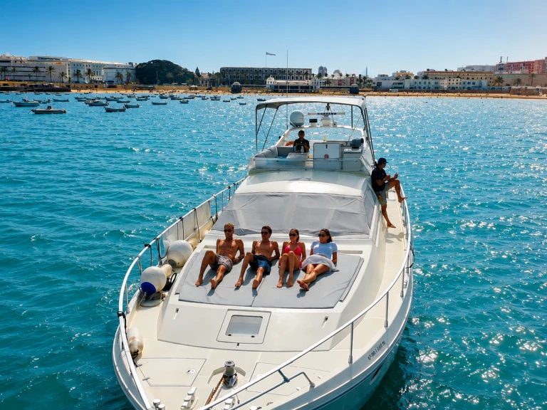 Noleggio Barca a motore con o senza skipper Ferretti a Cádiz