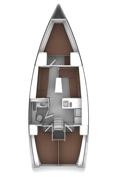 Noleggio Barca a vela Bavaria con patente nautica