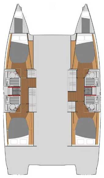 Noleggiare una Fountaine Pajot Astrea 42 a Trogir