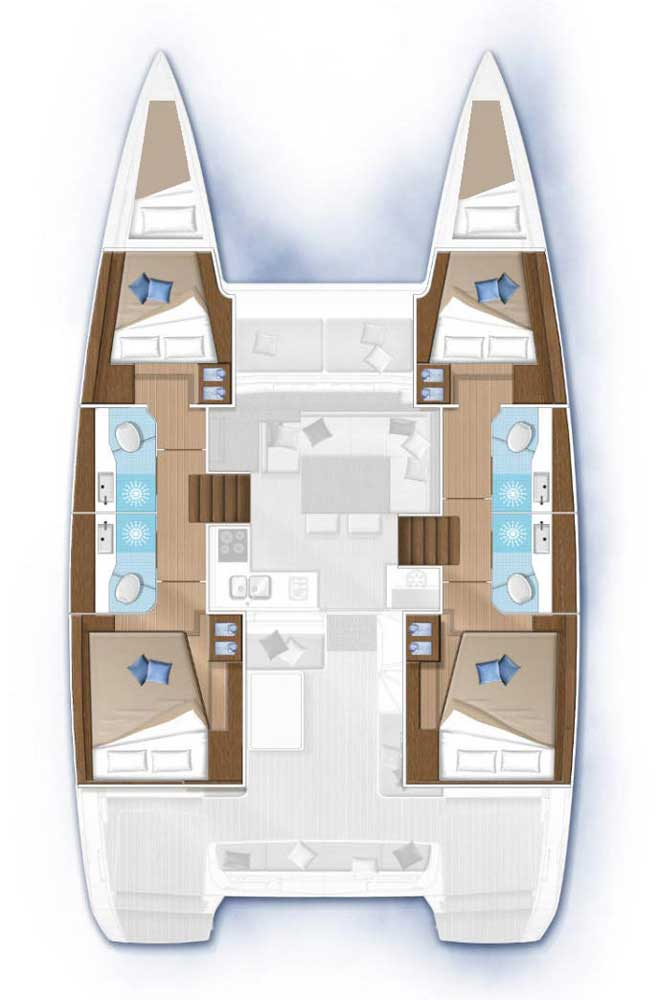Noleggio Catamarano a Pola – Lagoon Lagoon 40