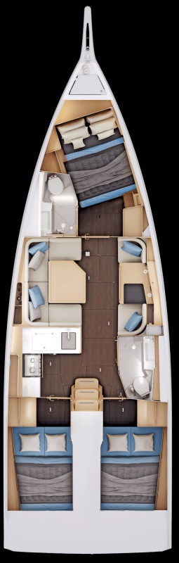 Noleggiare una Jeanneau Sun Odyssey 415 a Gouviá