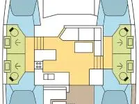 Noleggio Catamarano Fountaine Pajot con patente nautica