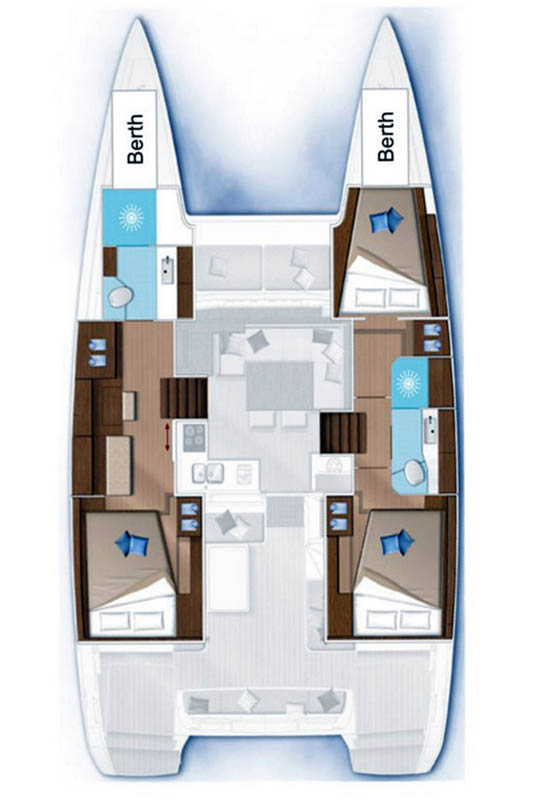 Noleggio a Seget Donji – Lagoon Lagoon 40 su SamBoat