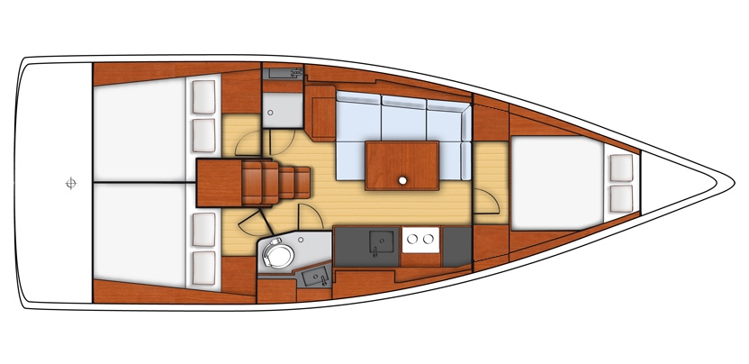 Noleggio barche Zaravecchia (Biograd) economico Oceanis 38