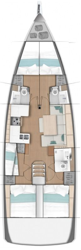 Noleggio barche Lávrio economico Sun Odyssey 490