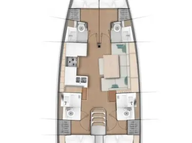 Noleggio Barca a vela a Lávrio – Jeanneau Sun Odyssey 490