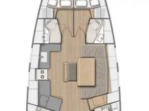 Bénéteau Oceanis 46.1 da affittare a  Scardona