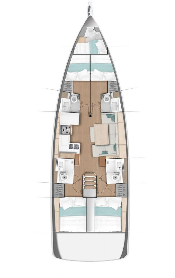 Noleggio a Préveza – Jeanneau Sun Odyssey 490 su SamBoat