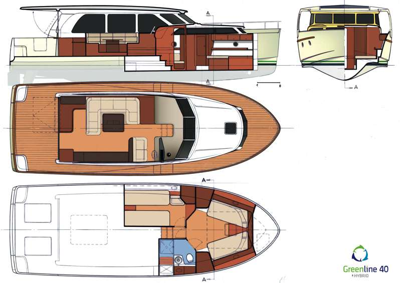 Noleggio barche Greenline Yachts Greenline 40 a Pola su Samboat