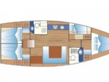 Noleggio Barca a vela Bavaria con patente nautica