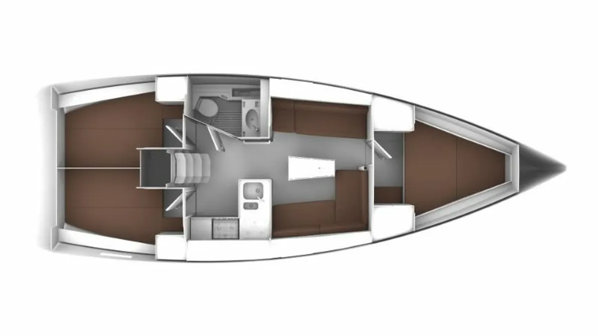 Noleggio barche Sukošan economico Cruiser 37
