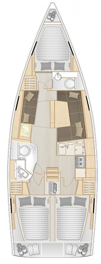 Noleggiare una Hanse Hanse 388 a Sukošan