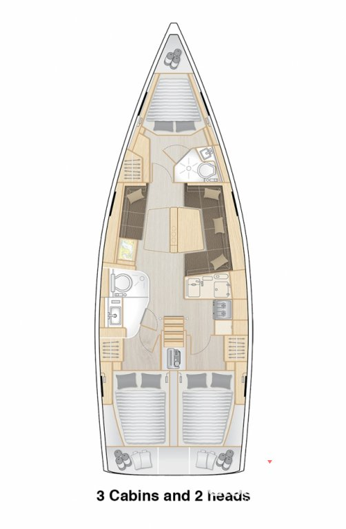 Noleggio barche Sukošan economico Hanse 418