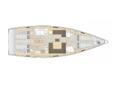 Noleggio Barca a vela a Sukošan – Hanse Hanse 458