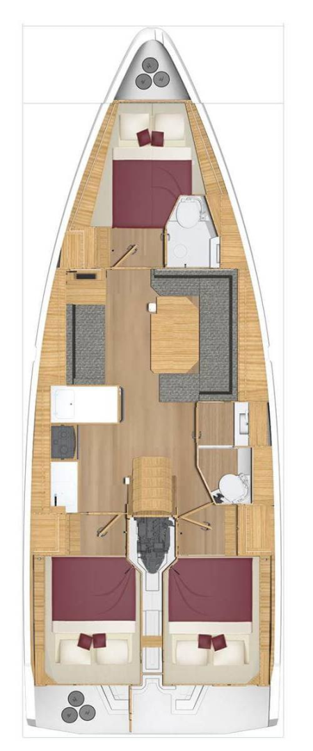 Noleggio barche Spalato economico Bavaria C38