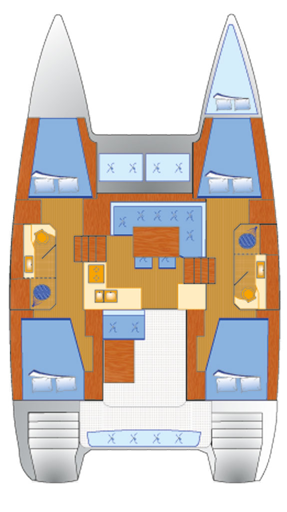 Noleggio a Rogosnizza – Lagoon Lagoon 40 su SamBoat