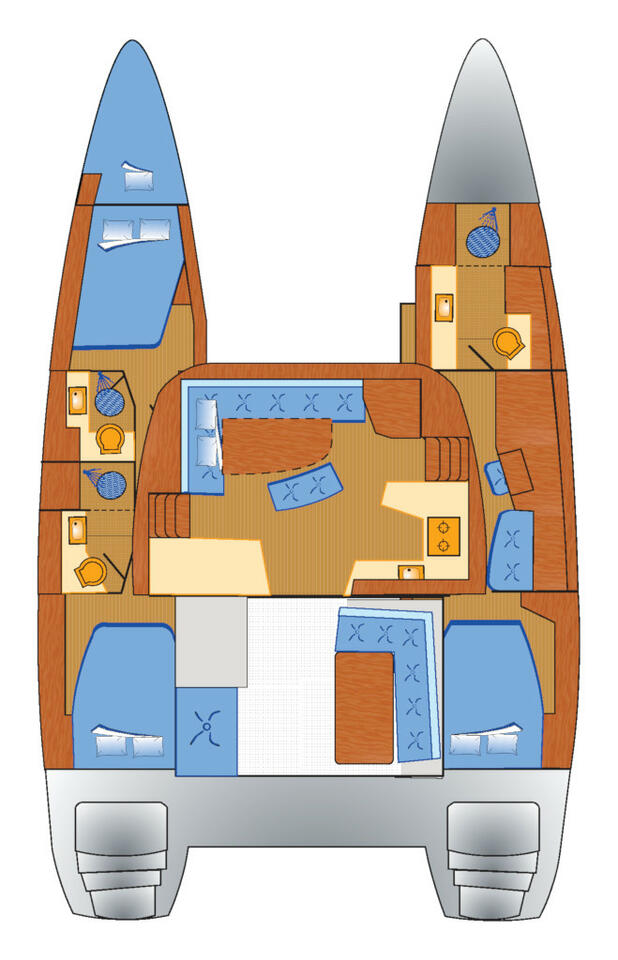 Noleggio barche Zaravecchia (Biograd) economico Lagoon 42