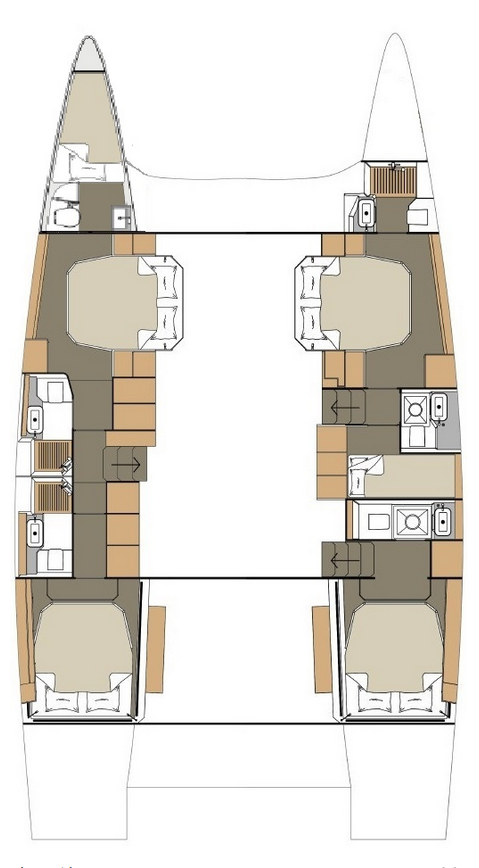 Noleggio barche Primošten economico Dufour Catamarans 48 Sail