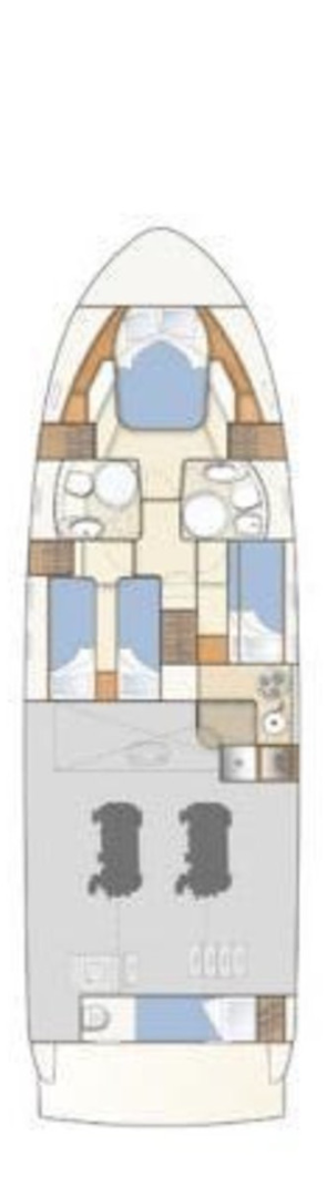 Noleggio Yacht di lusso Ferretti con patente nautica