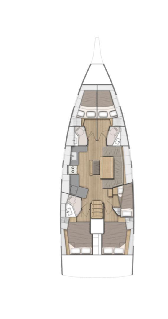 Noleggio Barca a vela a Álimos – Bénéteau Oceanis 46.1