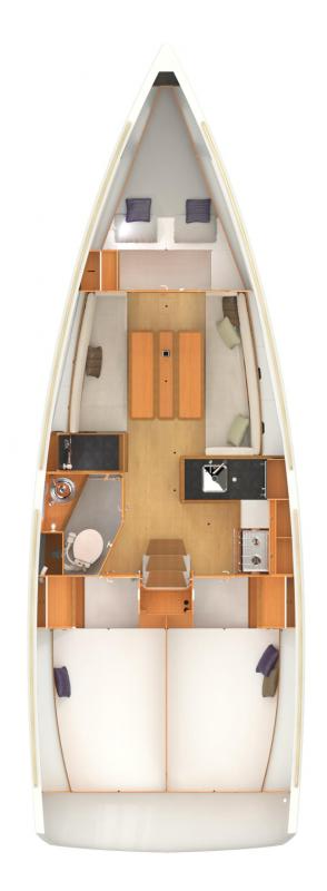 Noleggio Barca a vela a Lefkáda – Jeanneau Sun Odyssey 349