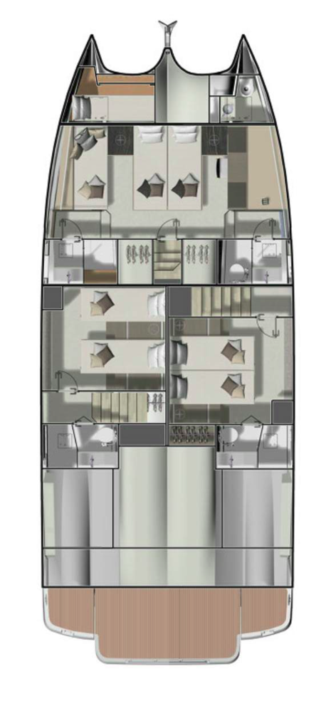 Noleggio a Spalato – Prestige Yachts Prestige M48 - 3 + 1 cab. su SamBoat