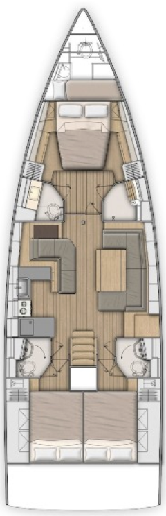 Bénéteau Oceanis 51.1 da affittare a  Sukošan
