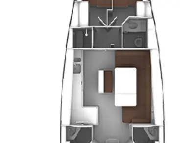 Noleggio barche Spalato economico Cruiser 46