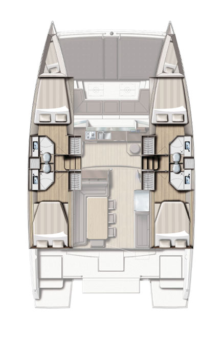 Noleggio barche Bali Bali 4.3 a Zaravecchia (Biograd) su Samboat