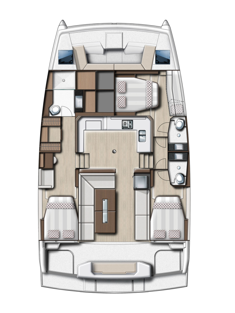 Noleggio Catamarano a Sukošan – Bali Bali Catspace Voile