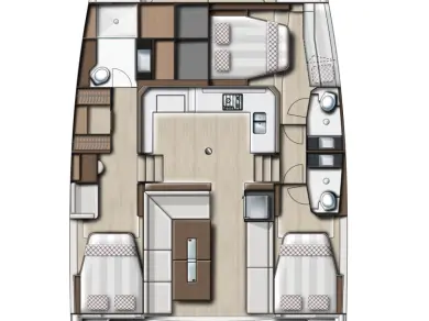 Noleggio Catamarano a Sukošan – Bali Bali Catspace Voile