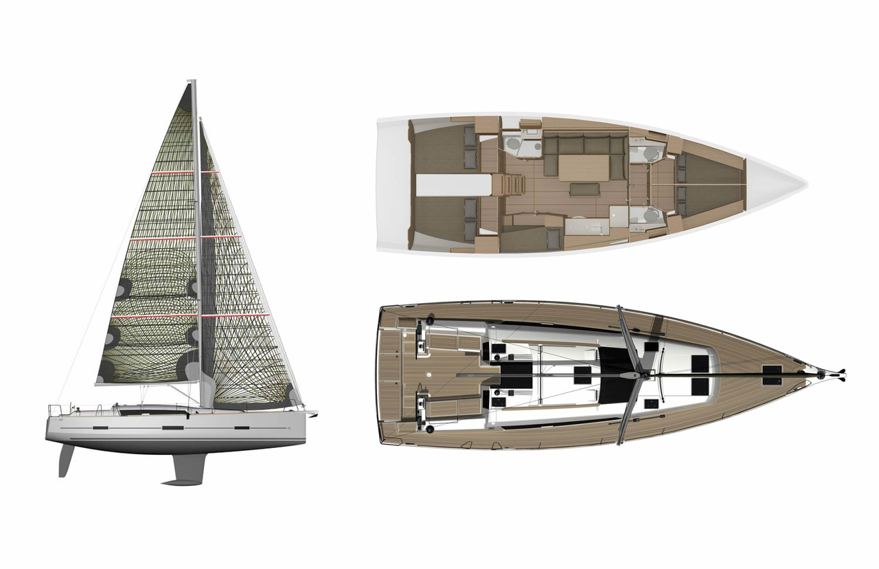 Dufour Dufour 460 Grand Large da affittare a  Bossoglina