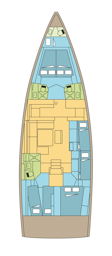 Noleggio barche Álimos economico Dufour 530