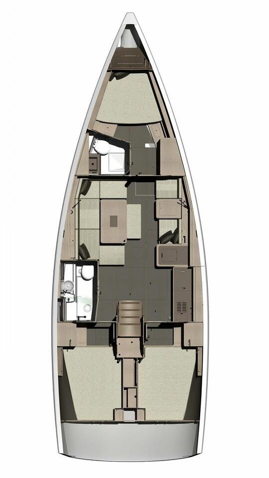 Noleggio Barca a vela Dufour con patente nautica