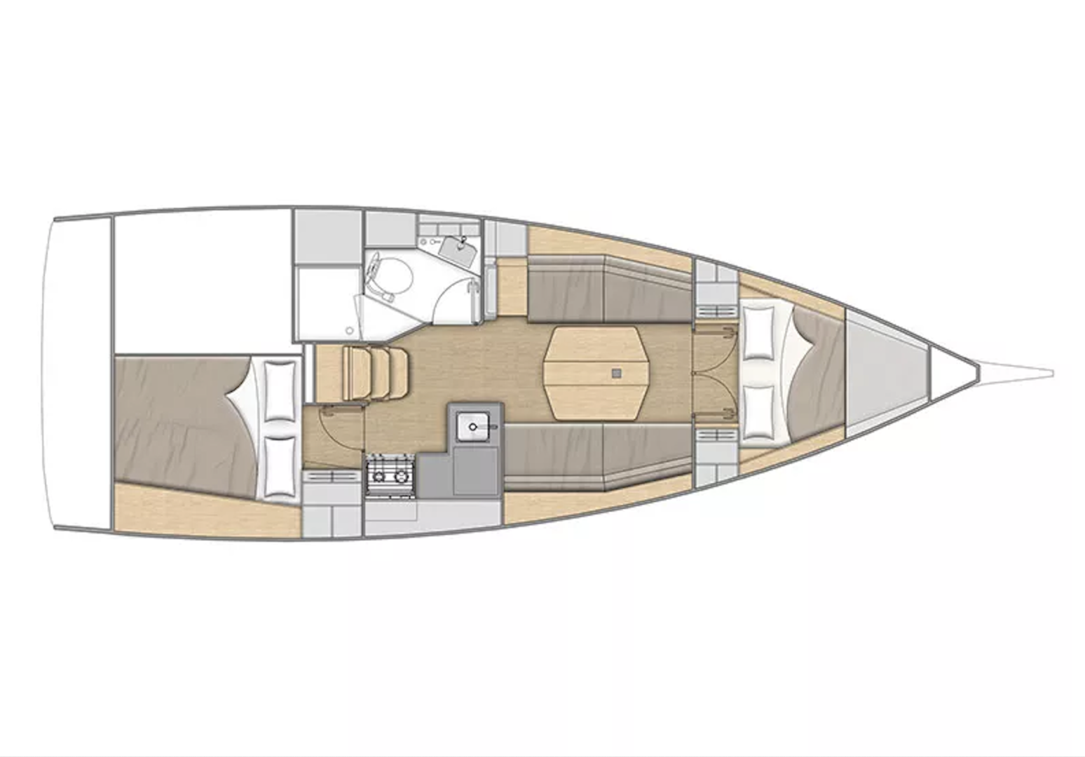 Noleggio Barca a vela a Mai Khao – Bénéteau Oceanis 34.1