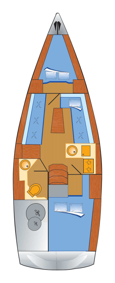 Noleggio barche Heiligenhafen economico Cruiser 33