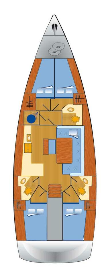 Noleggio barche Flensburg economico Cruiser 46