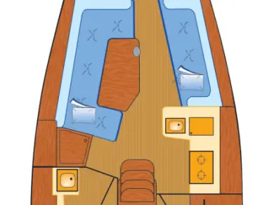 Hanse Hanse 320 da affittare a  Heiligenhafen