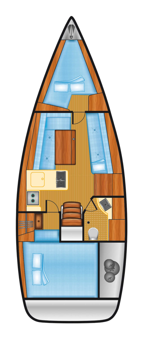 Bénéteau Oceanis 31 da affittare a  Heiligenhafen
