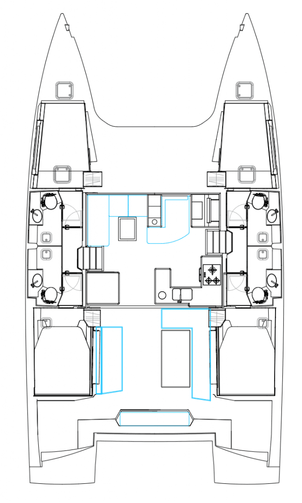 Noleggio barche Nautitech Nautitech 46 Fly a Road Town su Samboat