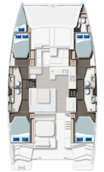 Noleggio barche Leopard Catamarans / Robertson & Caine Leopard 45 a Toulon su Samboat