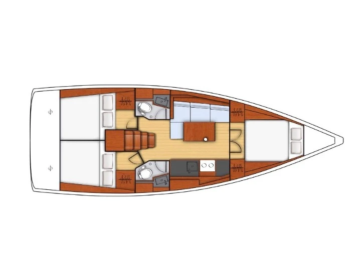 Bénéteau Oceanis 38.1 da affittare a  Castellammare del Golfo