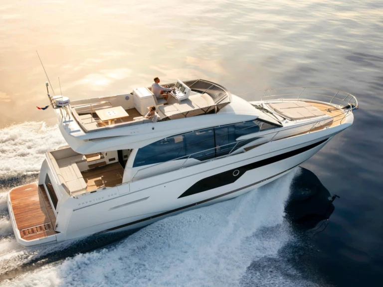 Noleggio Barca a motore a Salerno – Jeanneau Prestige 52 anno 2023