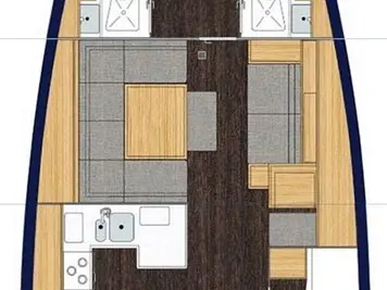 Noleggio a Trogir – Bavaria Bavaria C50 Holiday - 5 + 1 cab. su SamBoat