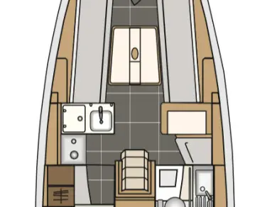 Noleggio Barca a vela Elan con patente nautica